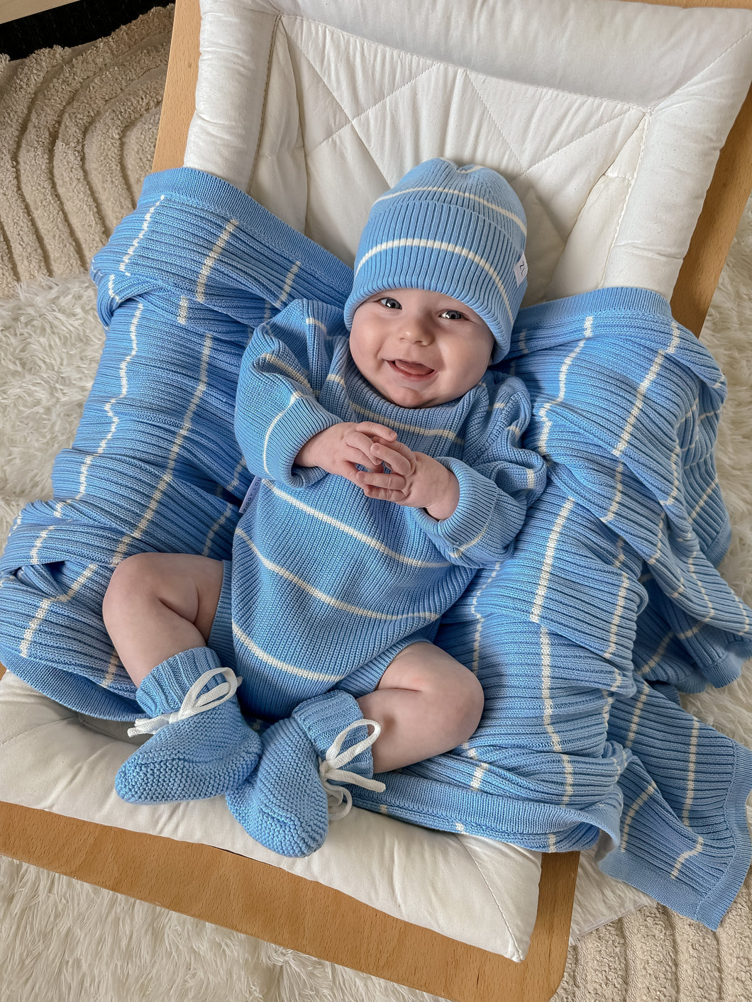 BUBBLE ROMPER | RIVER STRIPE