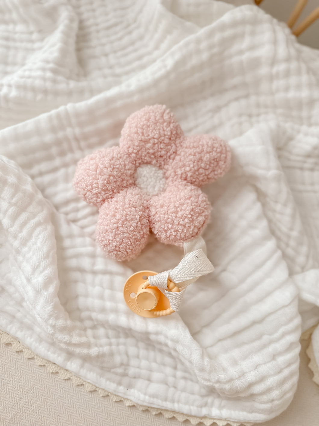 Boucle daisy dummy saver | PINK