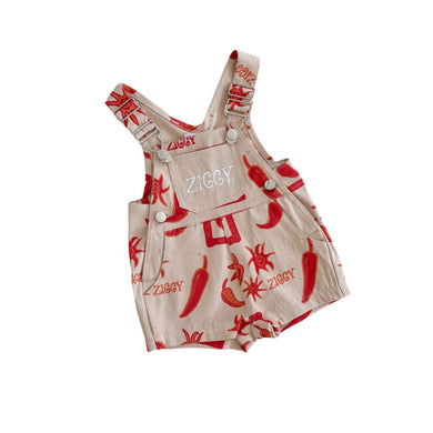 Short Overalls | Chilli | LAST PAIR 0-3M