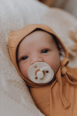 MAPLE BAMBOO JERSEY SWADDLE WRAP | MATCHING BONNET
