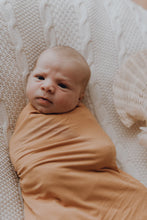 MAPLE BAMBOO JERSEY SWADDLE WRAP | MATCHING BONNET