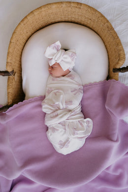 SWADDLE SET | BUTTERFLIES | LITTLE & FERN