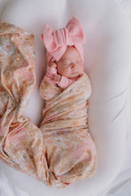 SWADDLE SET | PASTEL BLOOM | LITTLE & FERN