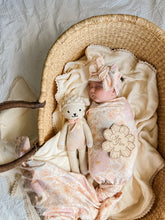 SWADDLE SET | PASTEL BLOOM | LITTLE & FERN