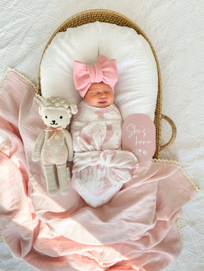 Celestial | Muslin Swaddle | Little & Fern