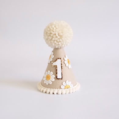 Boho Daisy Party Hat