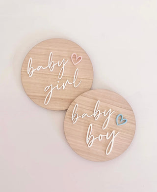 Double sided baby girl/ baby boy